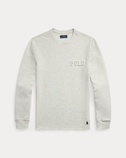 Ralph Lauren Logo WaffleKnit Sleep Shirt