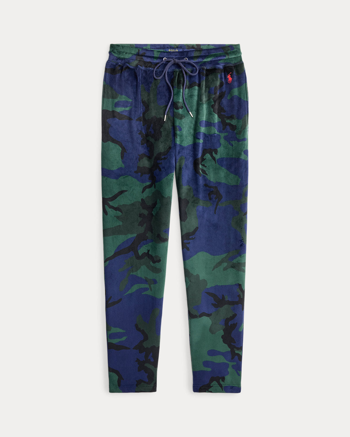Ralph Lauren Camo Plush Velour Pajama Pant
