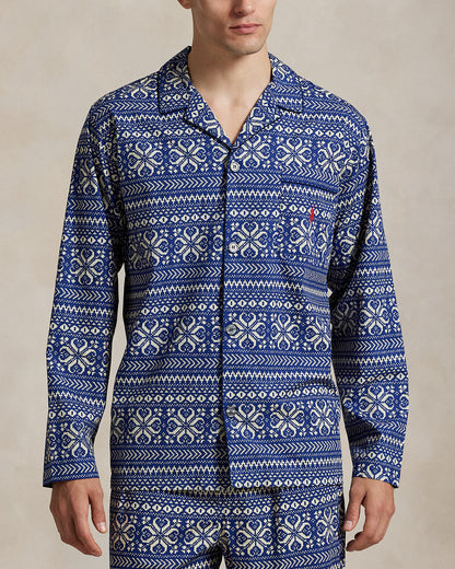 Ralph Lauren Fair Isle Cotton Pajama Set