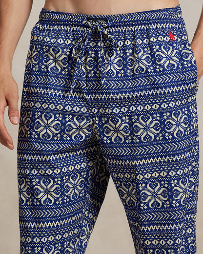 Ralph Lauren Fair Isle Cotton Pajama Set
