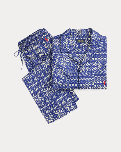 Ralph Lauren Fair Isle Cotton Pajama Set