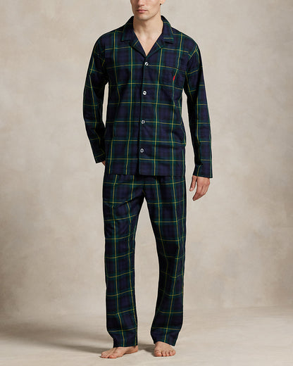 Ralph Lauren Plaid Cotton Pajama Shirt