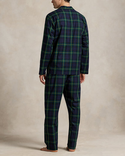 Ralph Lauren Plaid Cotton Pajama Shirt