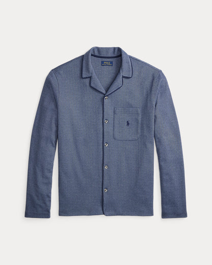 Ralph Lauren HerringboneKnit Pajama Shirt