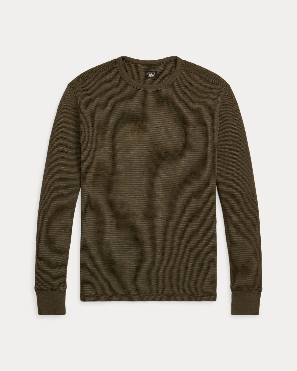 Ralph Lauren GarmentDyed WaffleKnit Crewneck