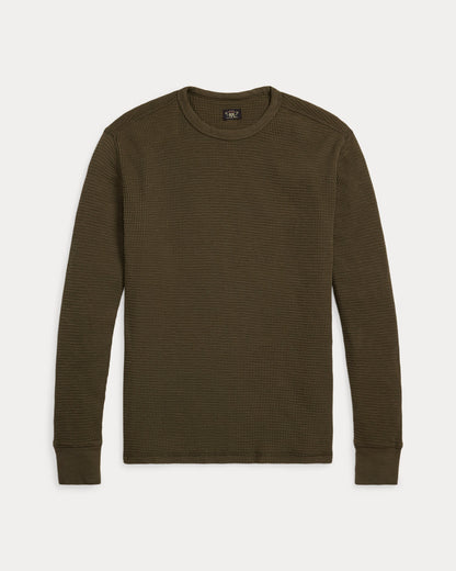 Ralph Lauren GarmentDyed WaffleKnit Crewneck