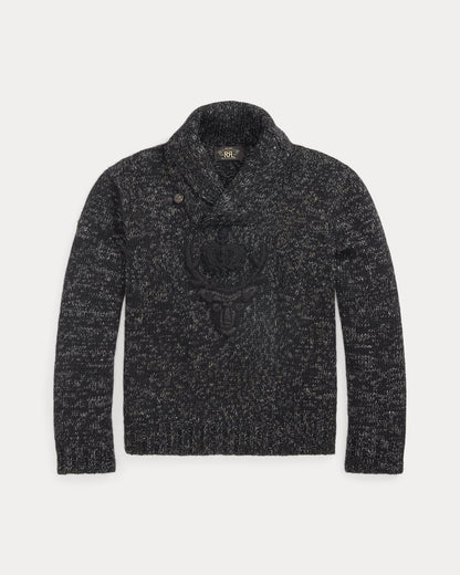Ralph Lauren HandEmbroidered WoolLinen Sweater