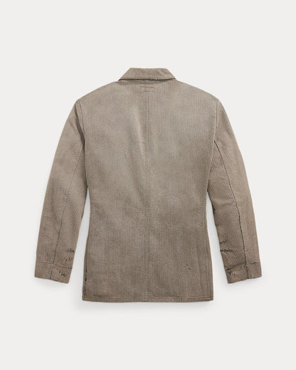 Ralph Lauren Unconstructed Repaired Jaspé Sport Coat