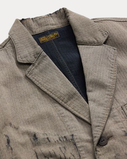 Ralph Lauren Unconstructed Repaired Jaspé Sport Coat