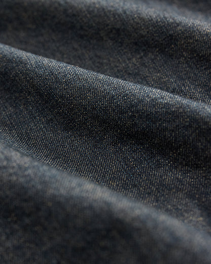 Ralph Lauren Indigo CottonLinen Denim Field Coat