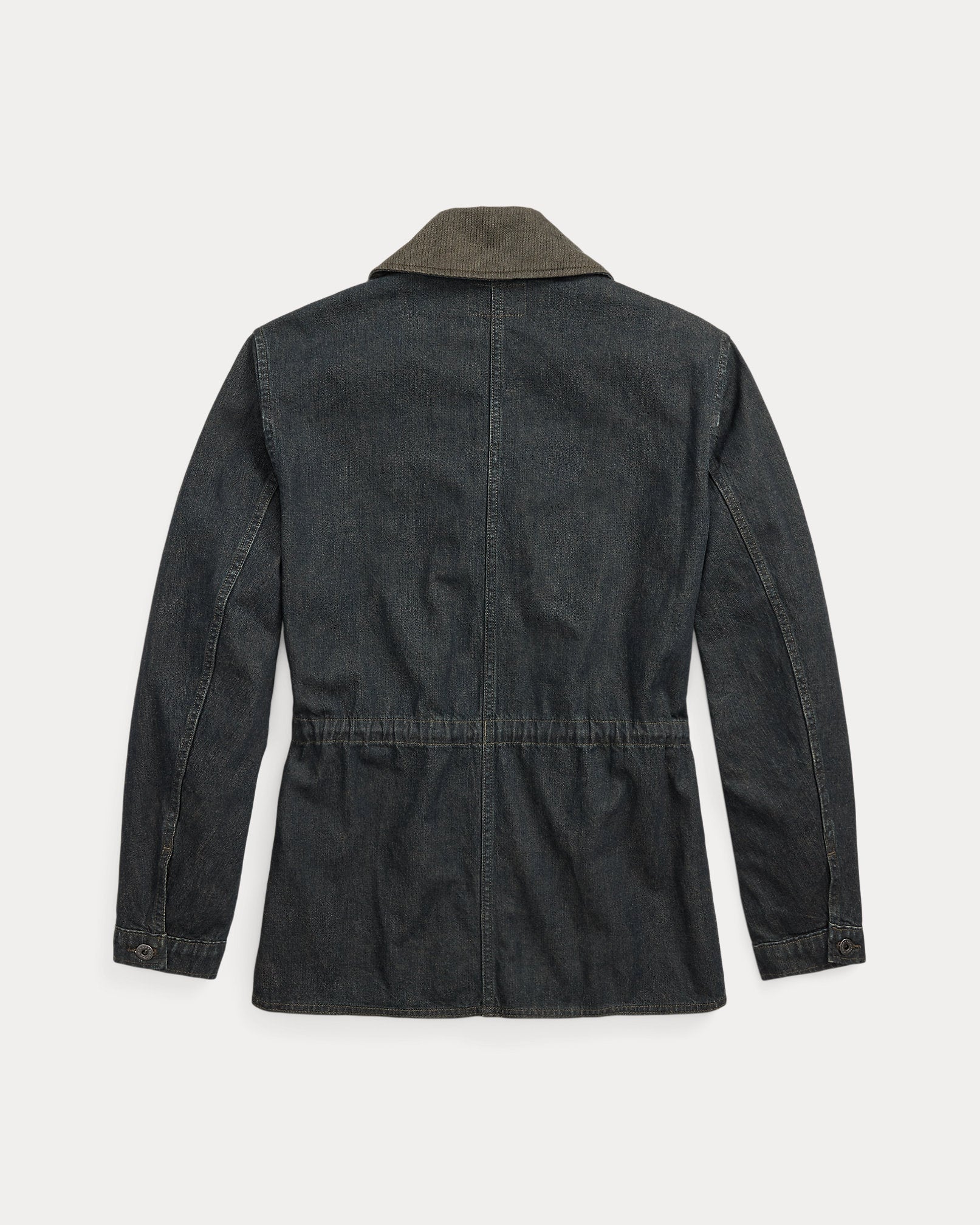 Ralph Lauren Indigo CottonLinen Denim Field Coat