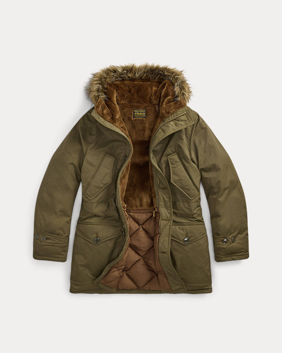 Ralph Lauren FauxFurTrim Parka