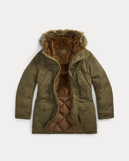 Ralph Lauren FauxFurTrim Parka