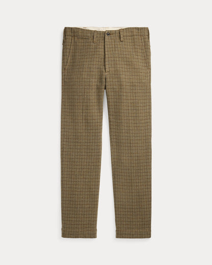 Ralph Lauren Checked Wool Tweed Officers Pant