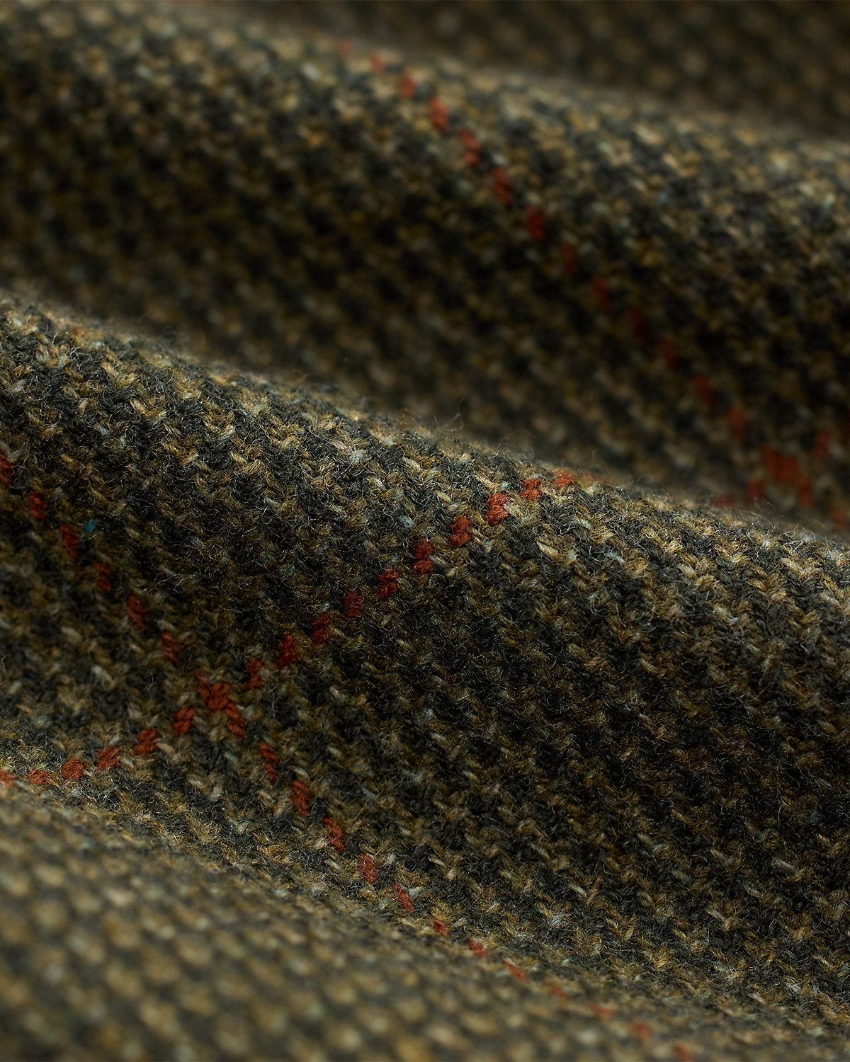 Ralph Lauren Windowpane Wool Tweed Officers Pant