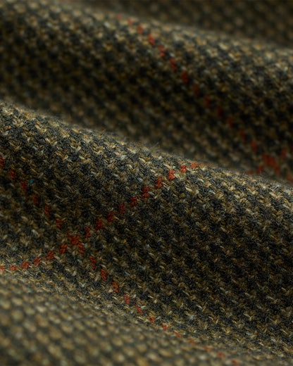 Ralph Lauren Windowpane Wool Tweed Officers Pant