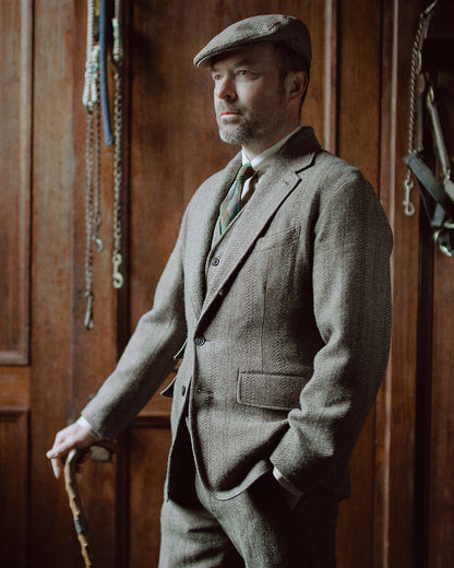 Ralph Lauren Unconstructed Herringbone Sport Coat