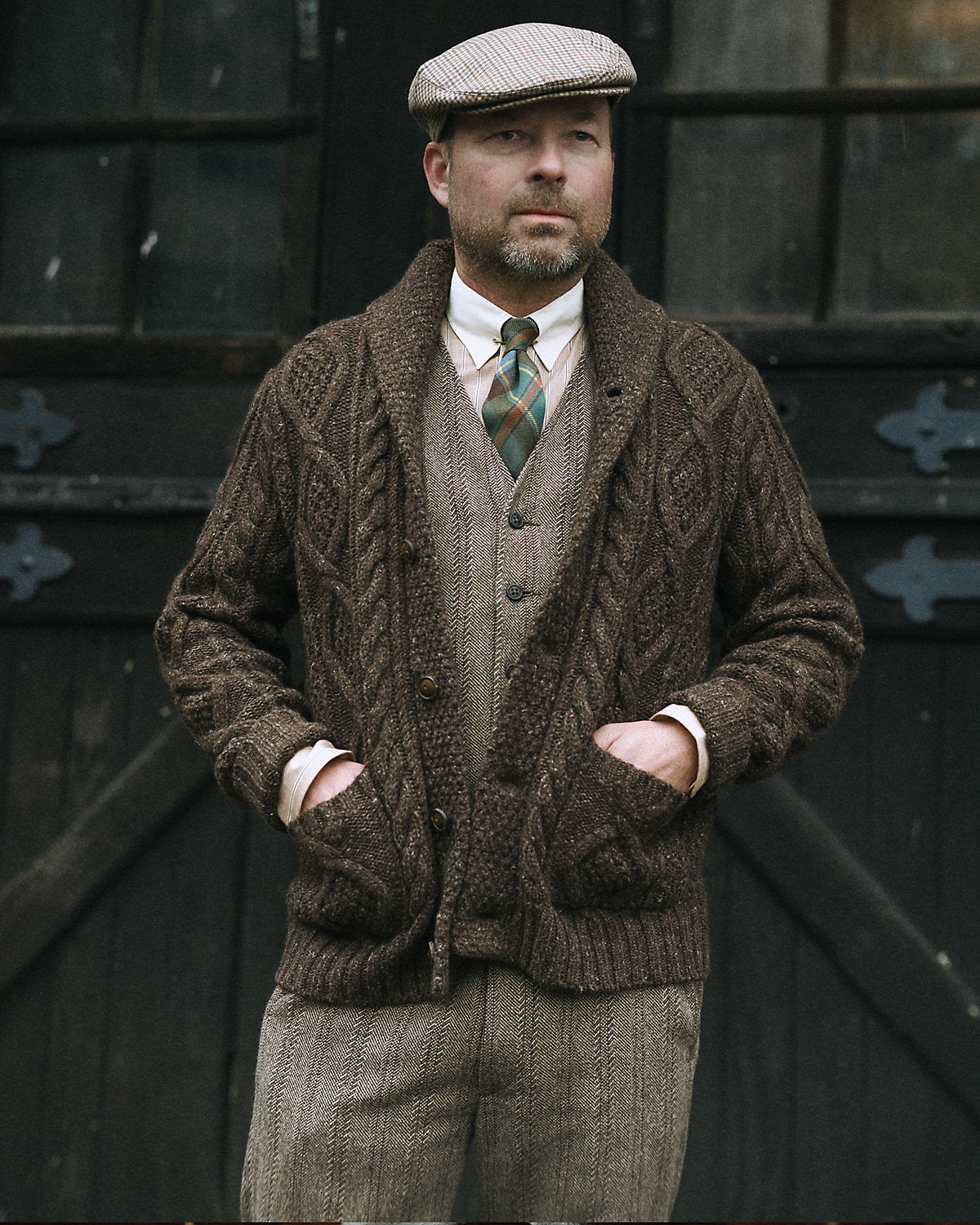 Ralph Lauren WoolCotton Herringbone Vest