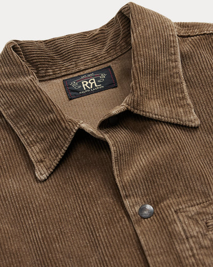 Ralph Lauren Repaired Corduroy Overshirt
