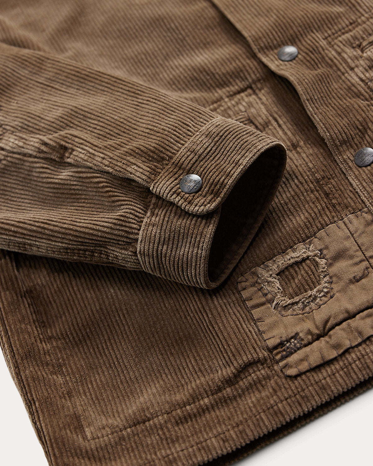 Ralph Lauren Repaired Corduroy Overshirt
