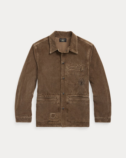 Ralph Lauren Repaired Corduroy Overshirt
