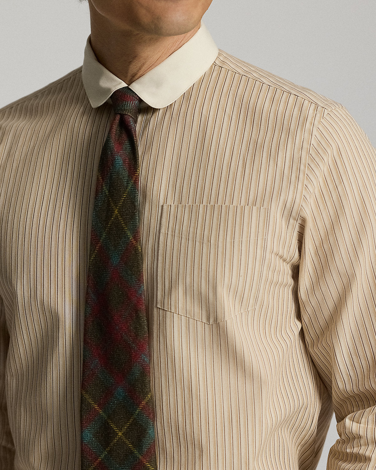 Ralph Lauren Slim Fit Striped Dobby Shirt