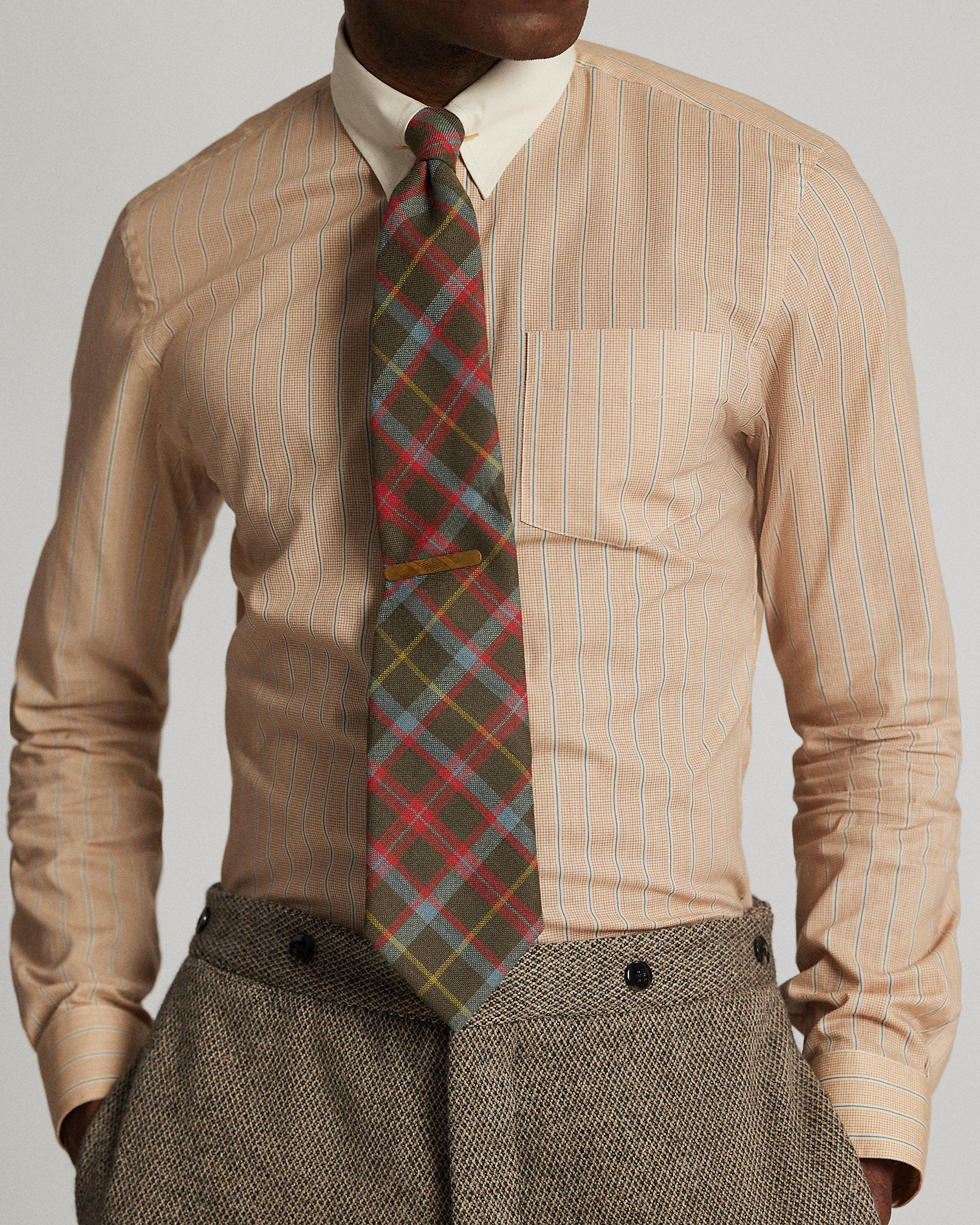 Ralph Lauren Slim Fit StripePrint Woven Shirt