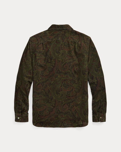 Ralph Lauren PaisleyPrint Corduroy Workshirt