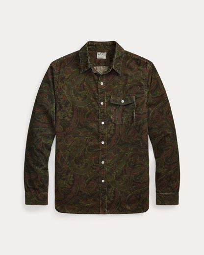 Ralph Lauren PaisleyPrint Corduroy Workshirt