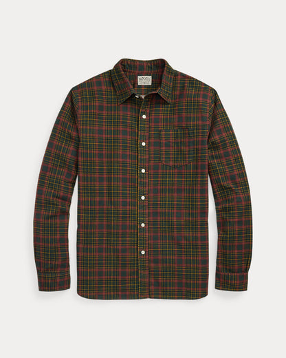 Ralph Lauren PlaidPrint Flannel Workshirt