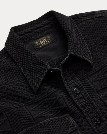 Ralph Lauren Indigo Jacquard Workshirt