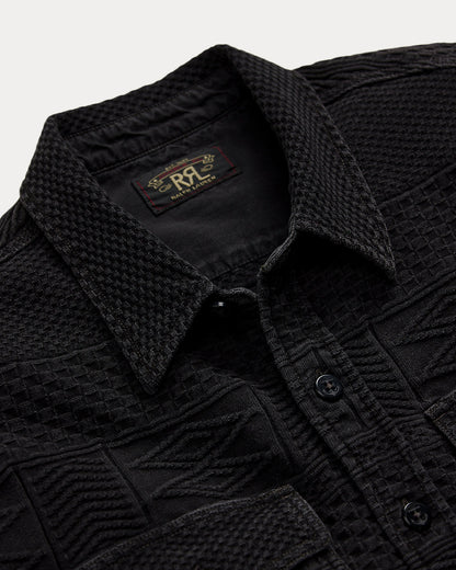 Ralph Lauren Indigo Jacquard Workshirt