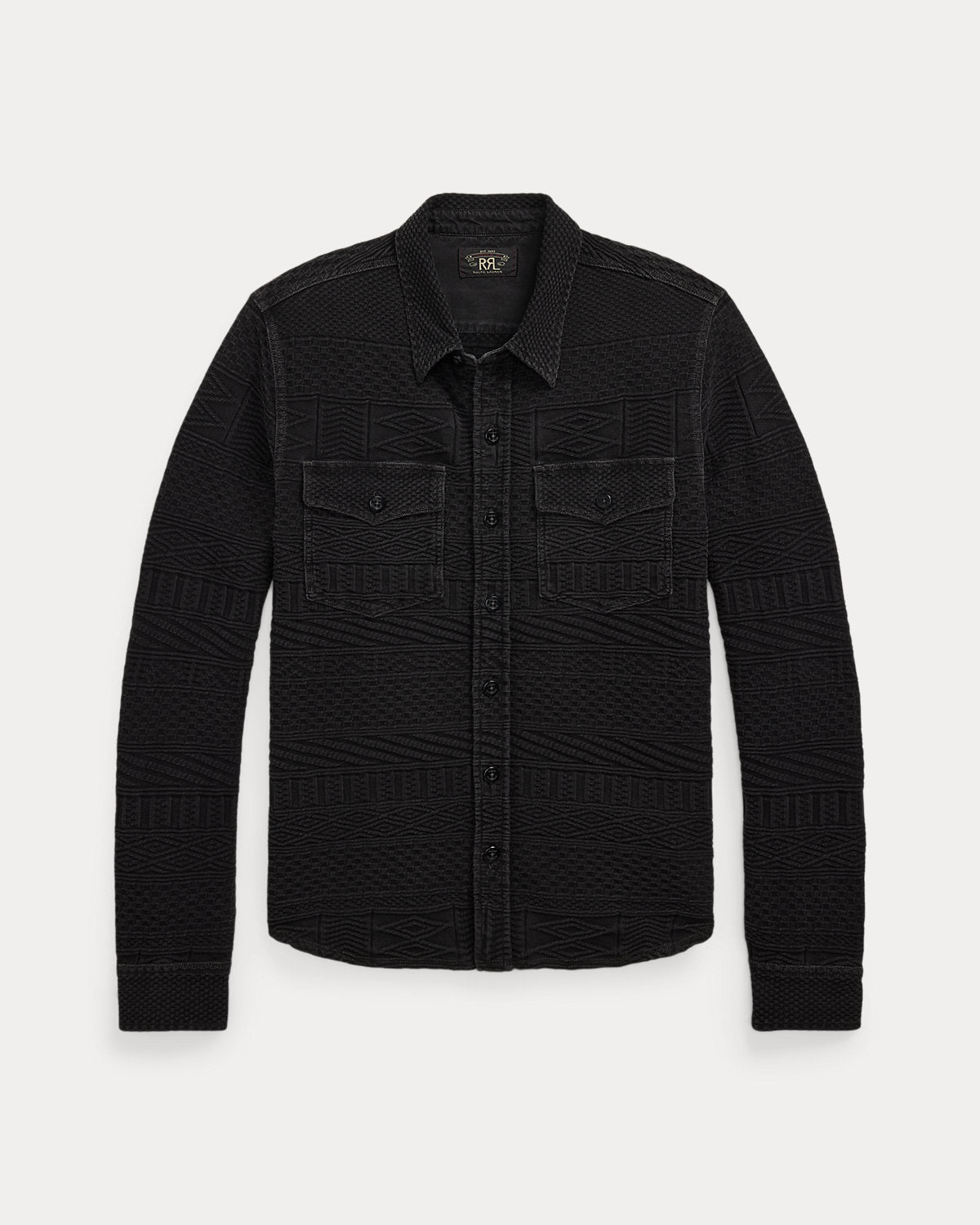 Ralph Lauren Indigo Jacquard Workshirt