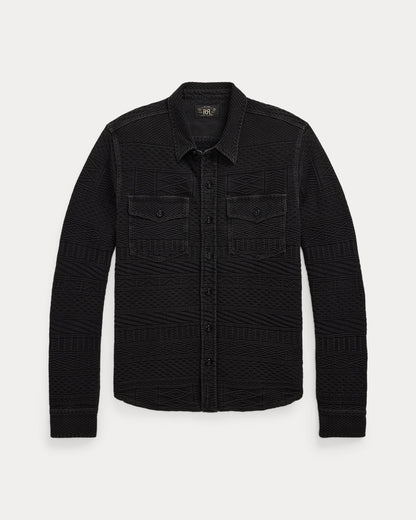 Ralph Lauren Indigo Jacquard Workshirt