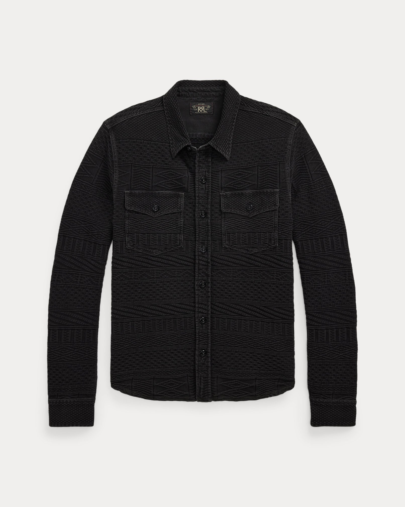 Ralph Lauren Indigo Jacquard Workshirt