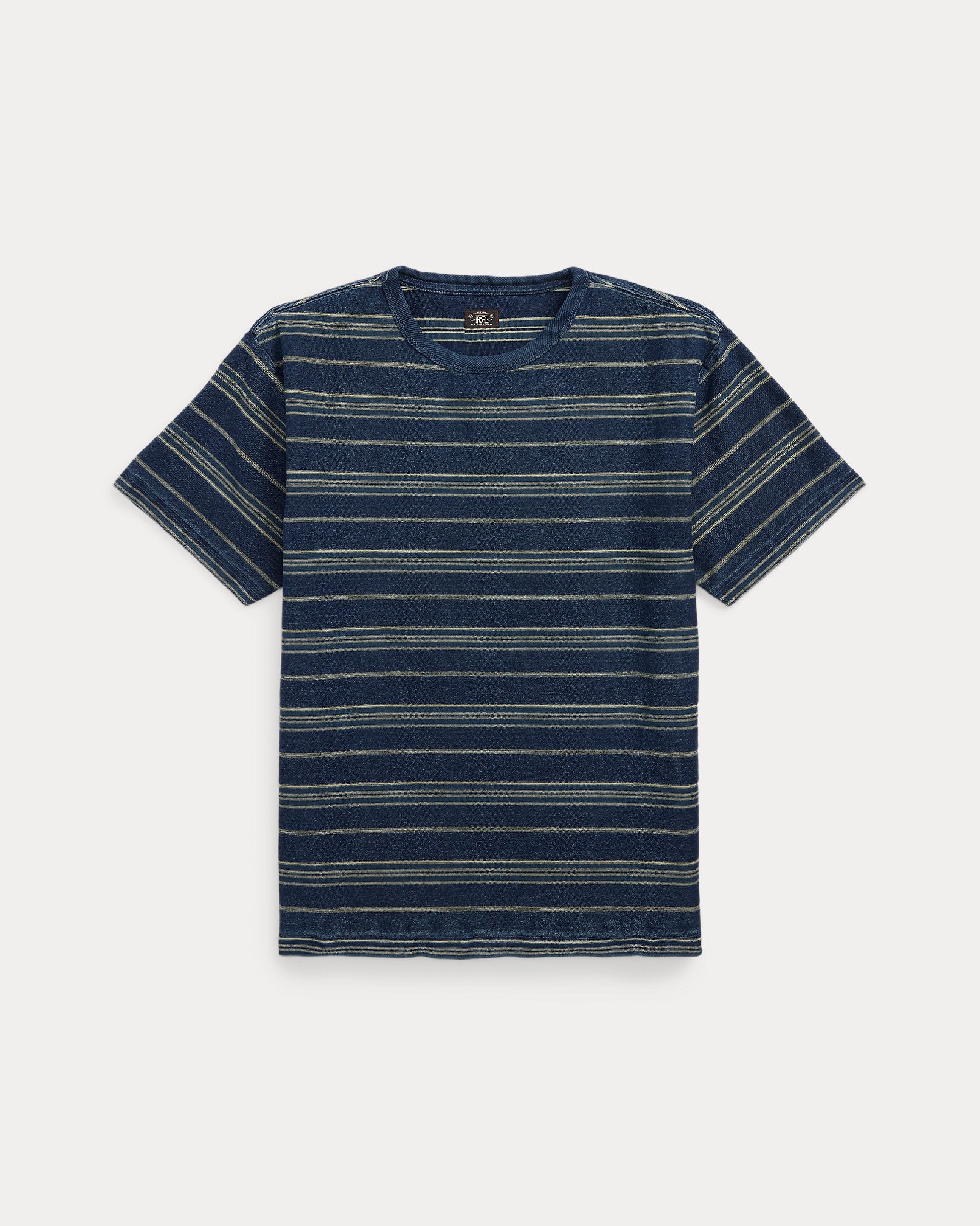 Ralph Lauren Indigo Striped Jersey TShirt