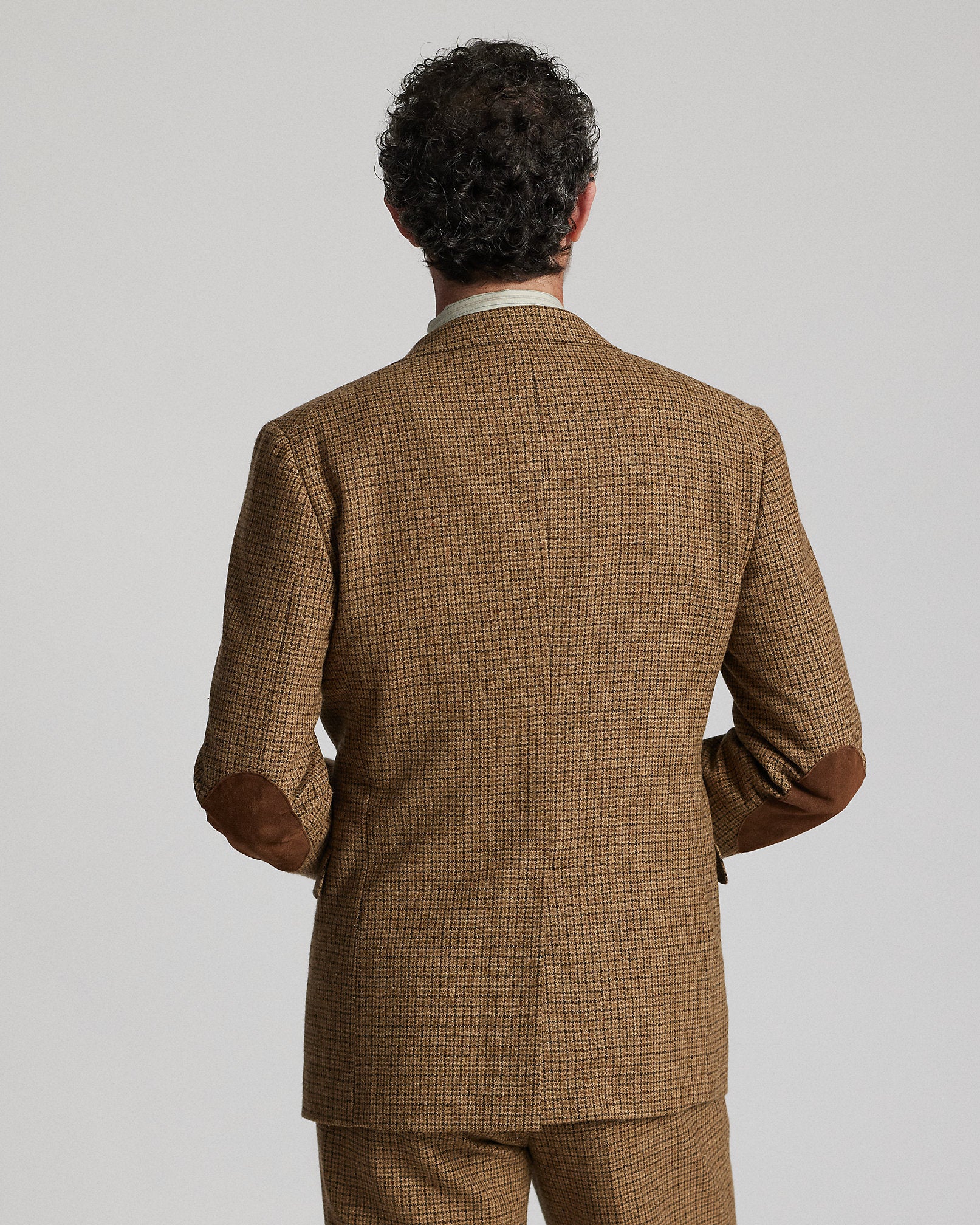Ralph Lauren Checked Wool Suit Jacket