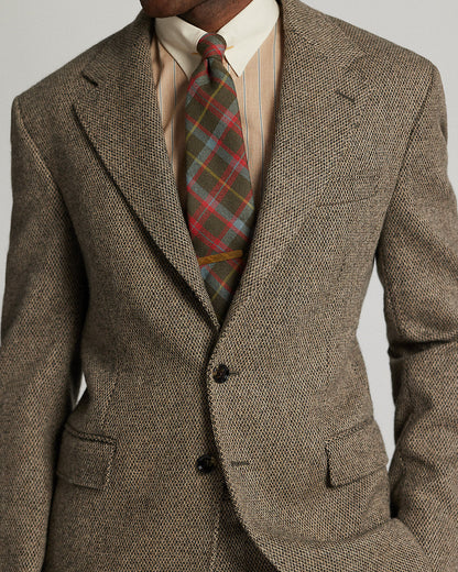Ralph Lauren Wool Dobby Suit Jacket