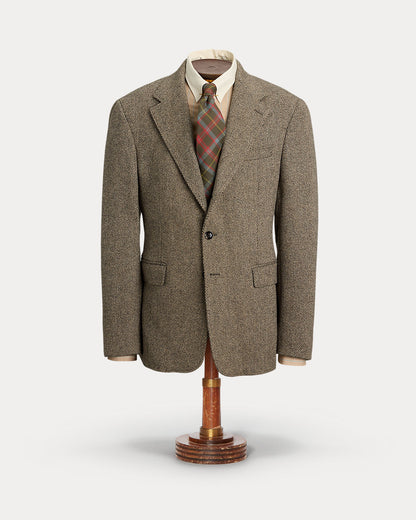 Ralph Lauren Wool Dobby Suit Jacket