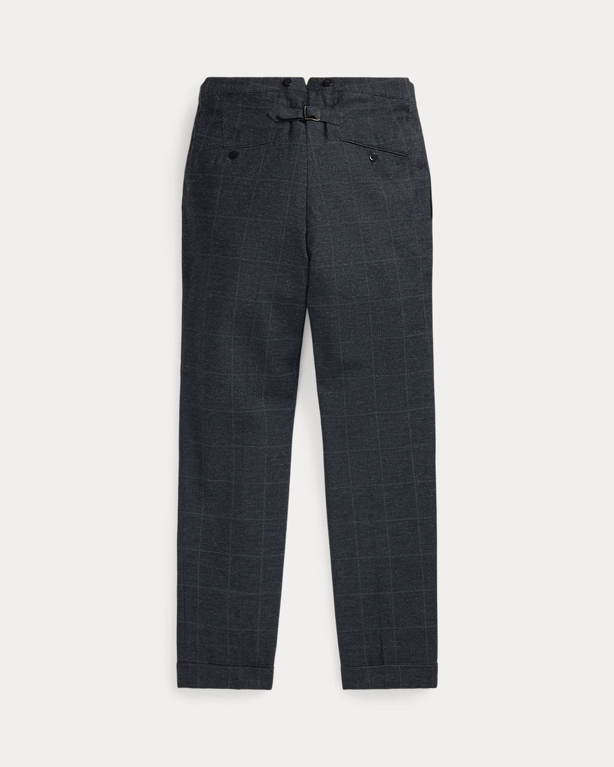 Ralph Lauren Slim Fit Indigo Checked Suit Trouser