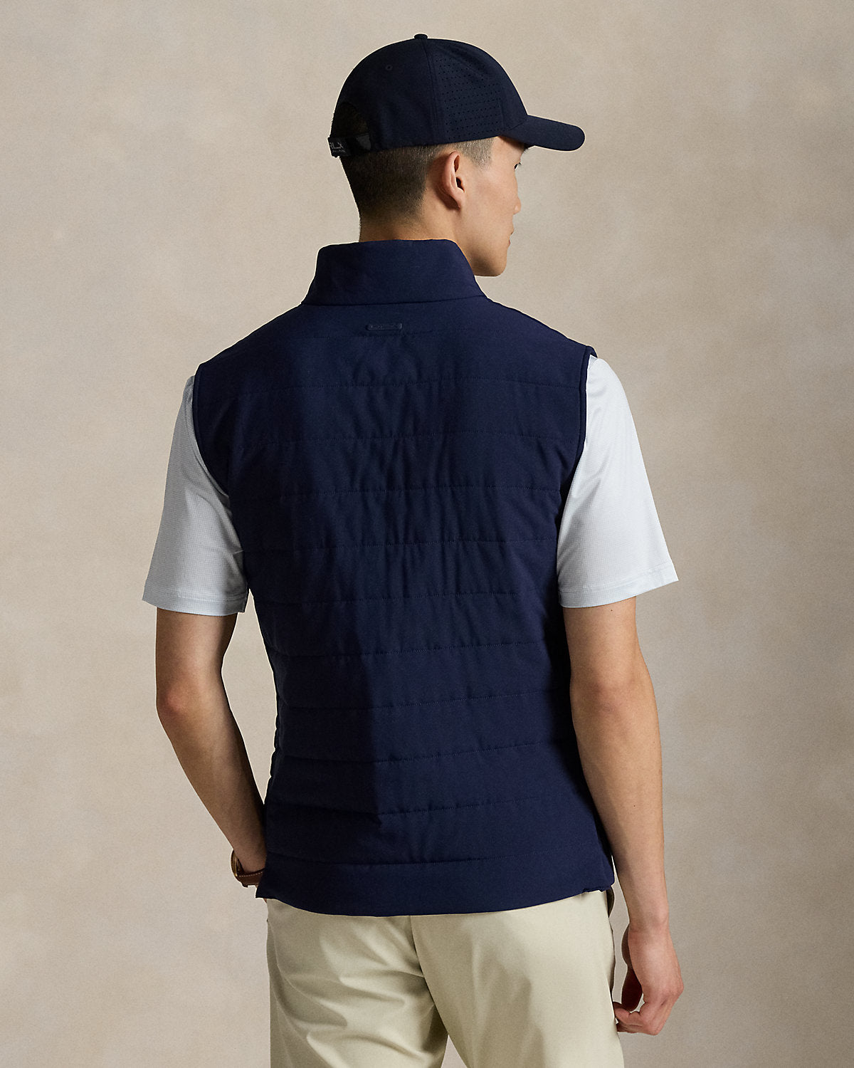Ralph Lauren Quilted Mockneck Vest