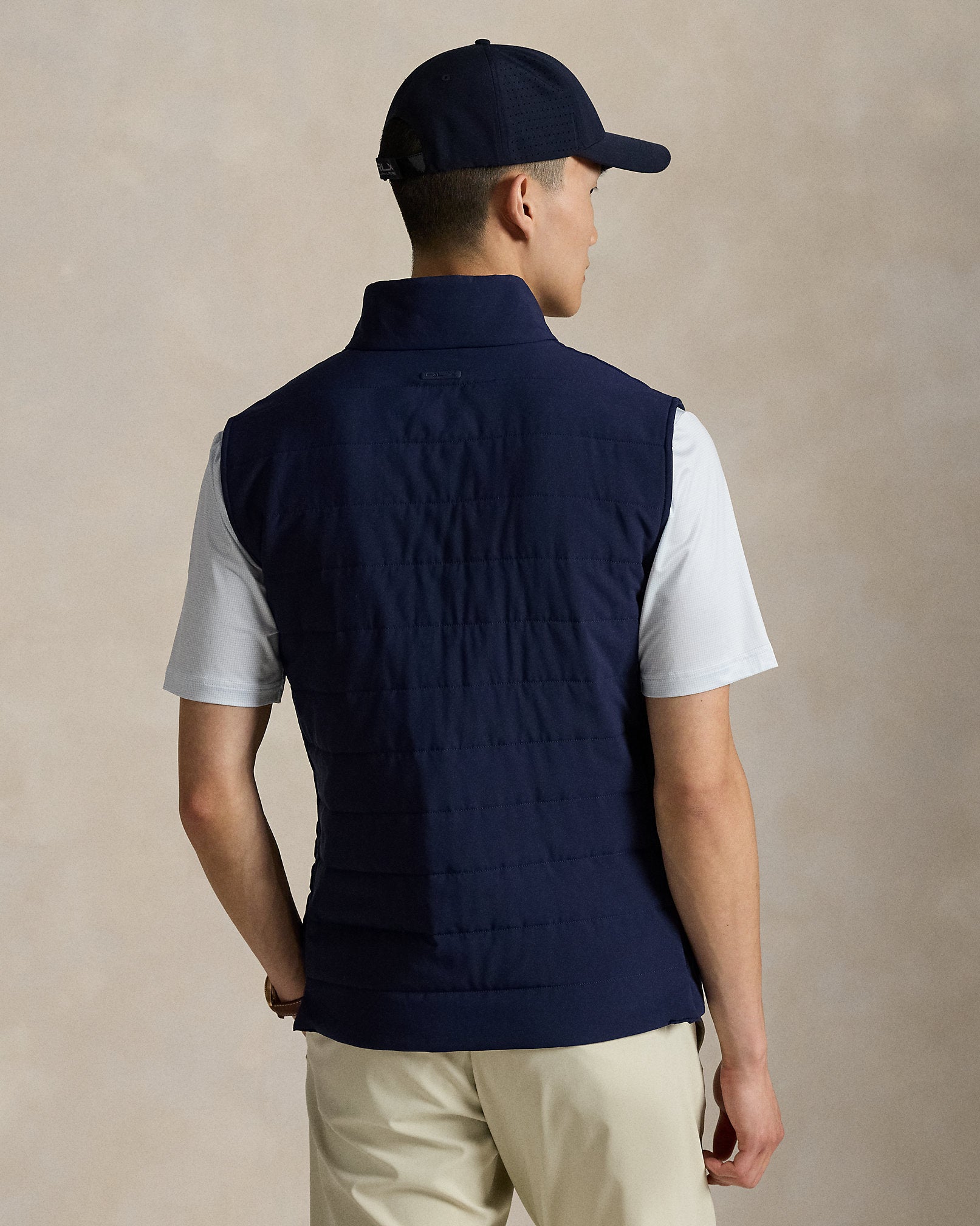 Ralph Lauren Quilted Mockneck Vest