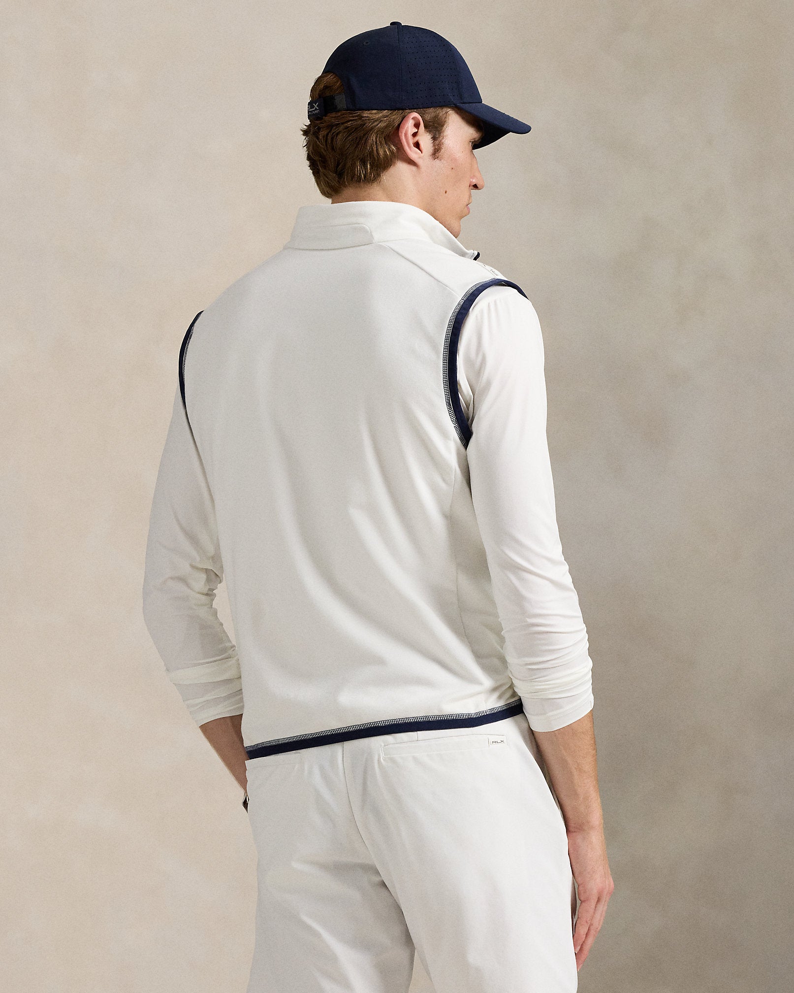 Ralph Lauren Hybrid Mockneck Vest