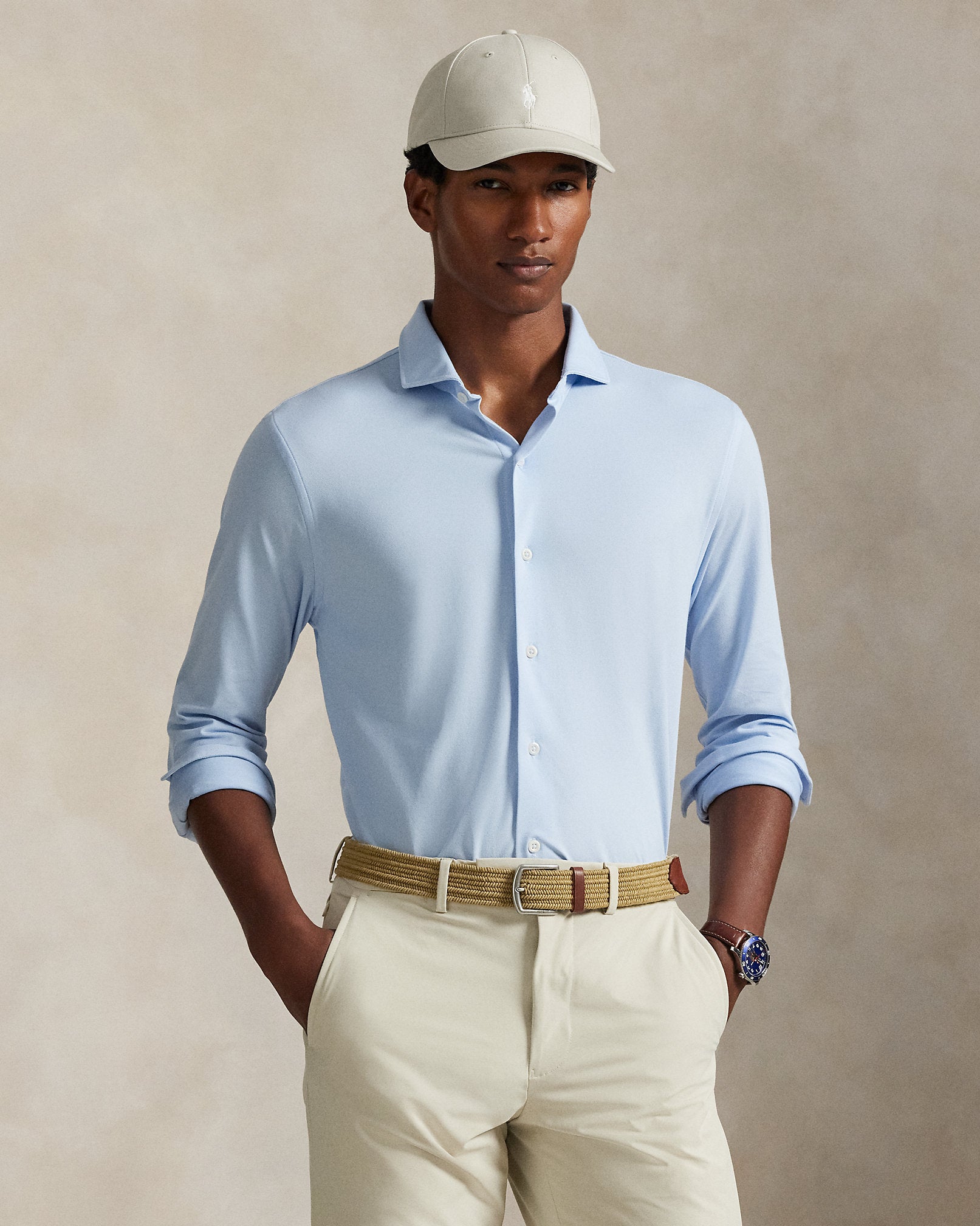 Ralph Lauren Slim Fit Performance PiquÃ© Shirt