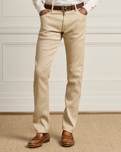 Ralph Lauren Slim Fit Stretch LinenCotton Jean