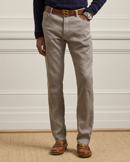 Ralph Lauren Slim Fit Stretch LinenCotton Jean