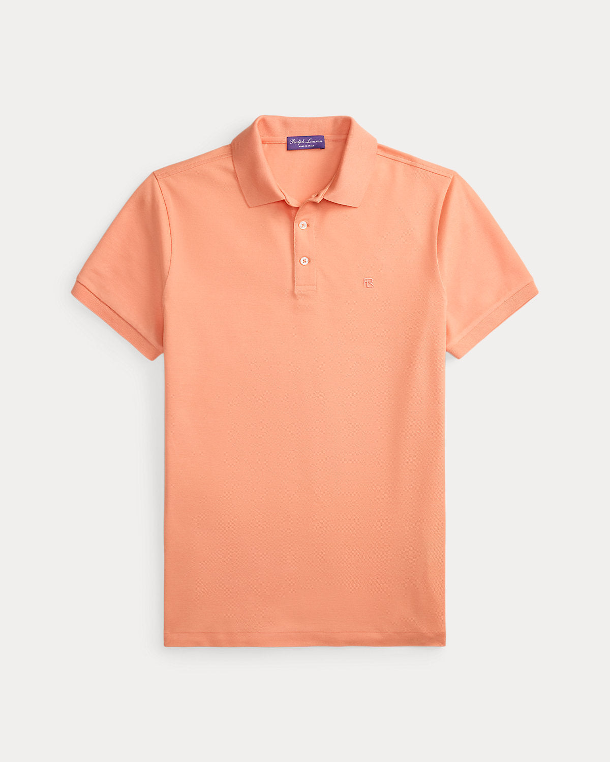 Ralph Lauren Custom Slim Fit Piqué Polo Shirt