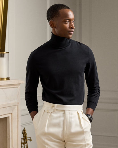 Ralph Lauren Cotton Turtleneck Sweater