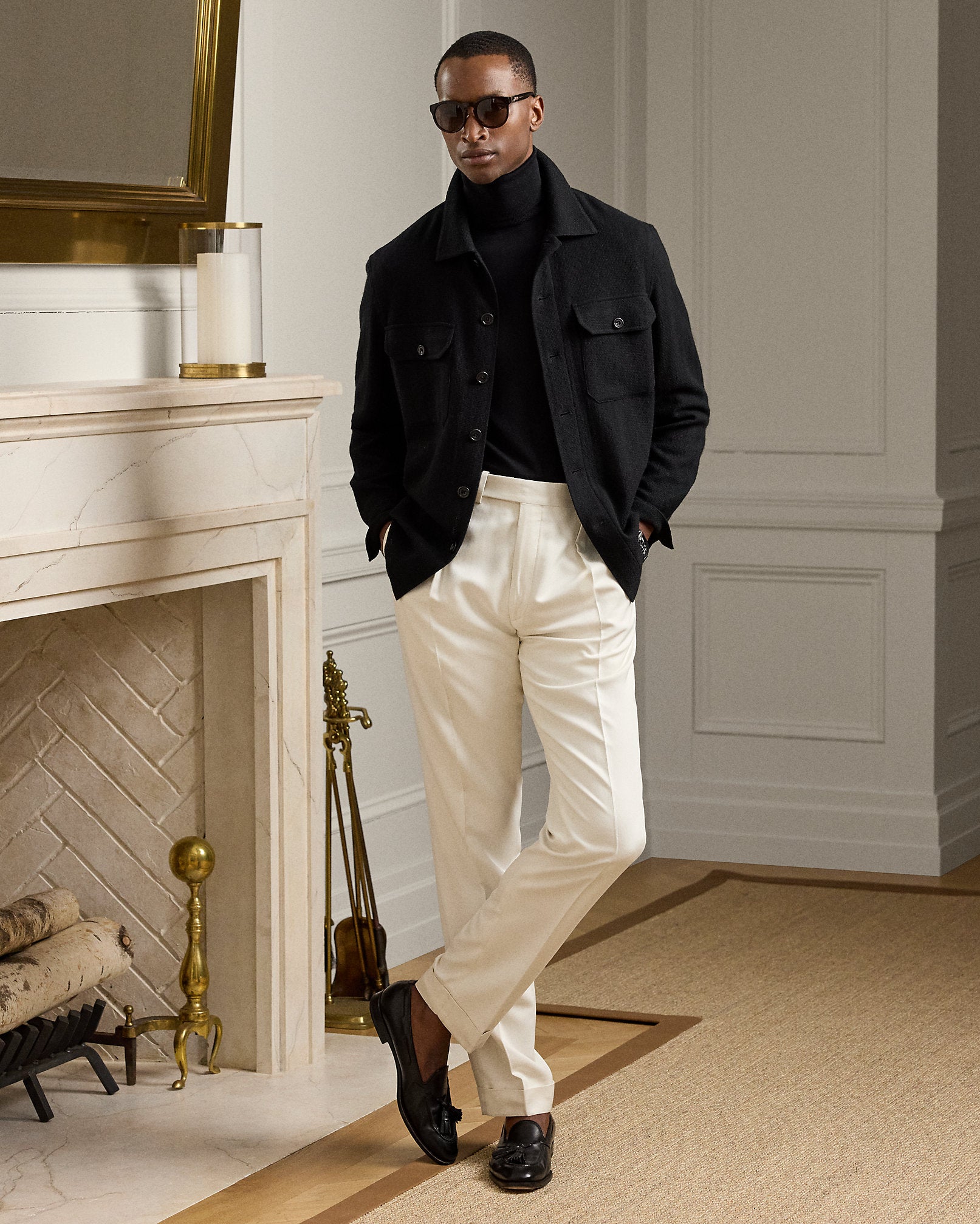 Ralph Lauren Cotton Turtleneck Sweater