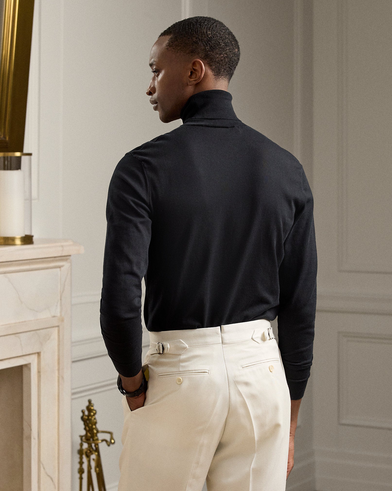 Ralph Lauren Cotton Turtleneck Sweater